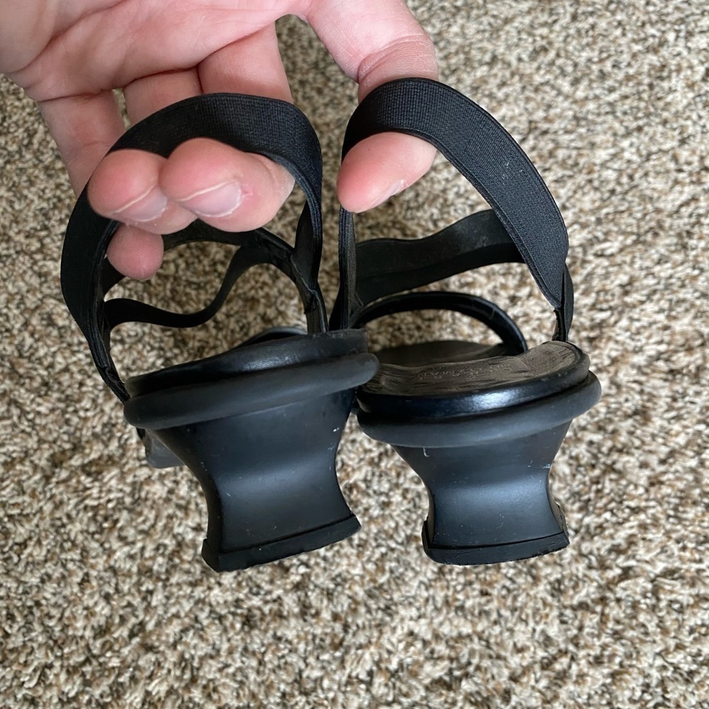 Stuart Weitzman Strappy Block Kitten Heel Sandals - image 4